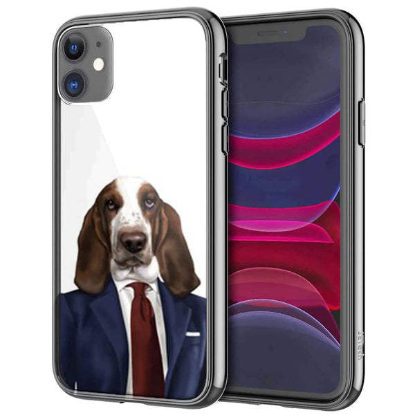 Coque iPhone 13 Teckel Business - IPHONE 13, Plexi